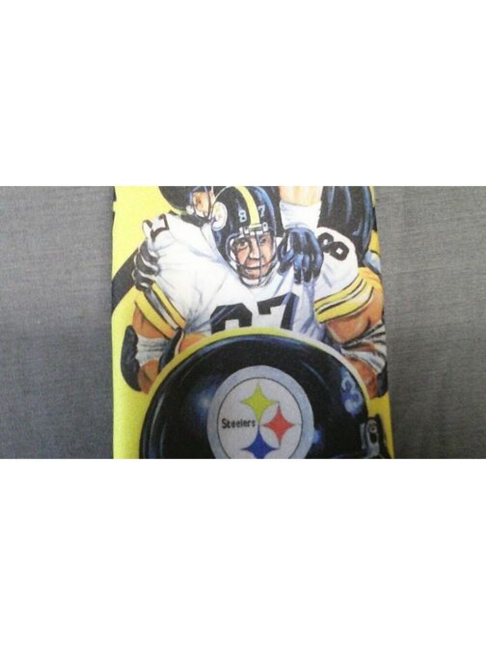Vintage Pittsburgh Steelers NFL Football Theme Polyester Tie